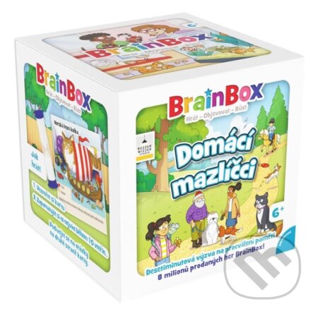 BrainBox: Domácí mazlíčci (postřehová a vědomostní hra) - hra z kategorie Vzdělávací hry