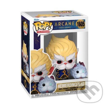 Funko POP TV: Arcane League of Legends - Heimerdinger with Poro (Funko). Funko, 2025