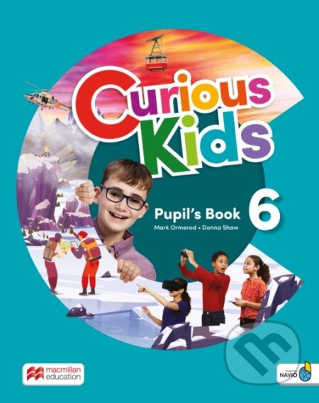 Curious Kids Level 6 Pupil&#039;s Book with Digital Pupil&#039;s Book and Navio App, MacMillan, 2023