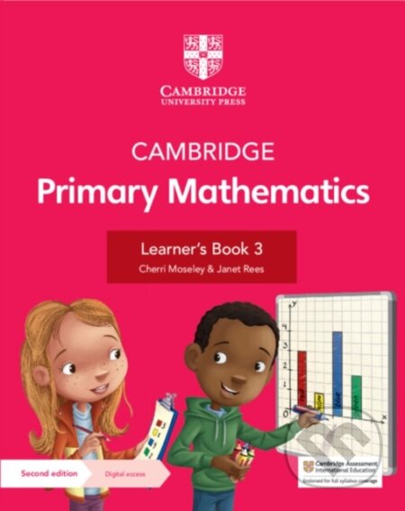 Kniha: Cambridge Primary Mathematics Learner's Book 3 with Digital Access (1 Year) (Cherri Moseley a Janet Rees)