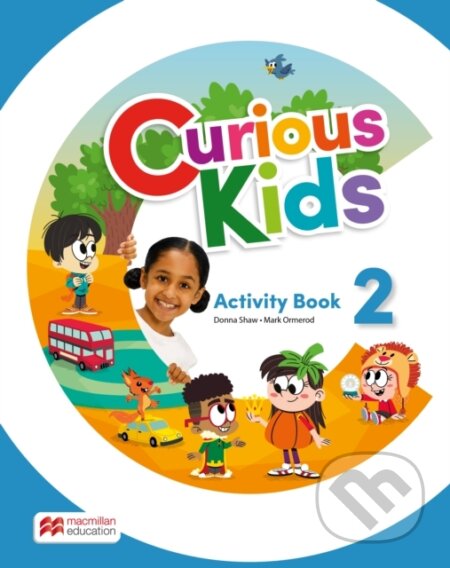 Curious Kids Level 2 Activity Book with Digital Activity Book - kniha z kategorie Jazykové učebnice a slovníky