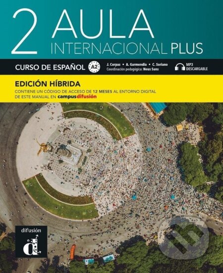 Aula Int. Plus 2 (A2) – Libro del alumno – Edición híbrida - kniha z kategorie Jazykové učebnice a slovníky