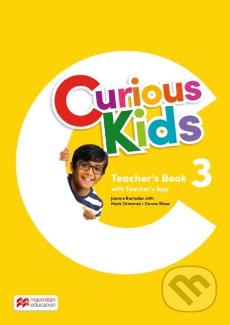 Curious Kids Level 3 Teacher's Book with Teacher's App - kniha z kategorie Jazykové učebnice a slovníky