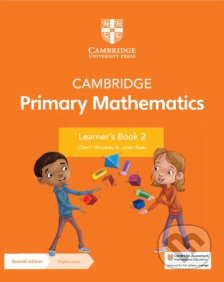 Kniha: Cambridge Primary Mathematics Learner's Book 2 with Digital Access (1 Year) (Cherri Moseley a Janet Rees)