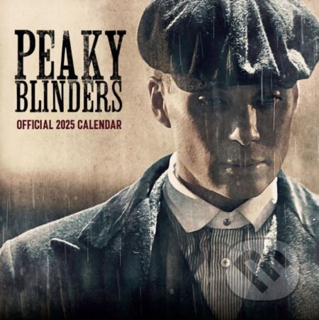 Oficiálny nástenný kalendár 2025 Gangy z Birminghamu - Peaky Blinders s plagátom (). , 2024