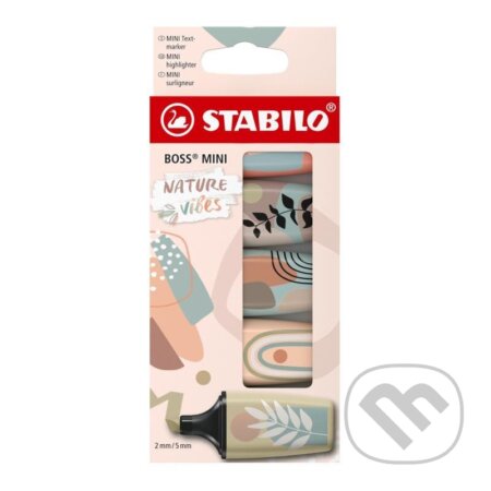 STABILO BOSS MINI Naturevibes 5 ks Sada