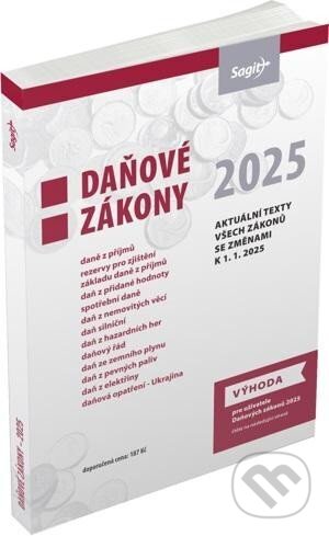 Kniha: Daňové zákony 2025 (Sagit)
