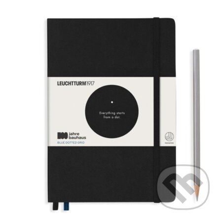 Zápisník Black A5 Medium Bauhaus Edition tečkovaný