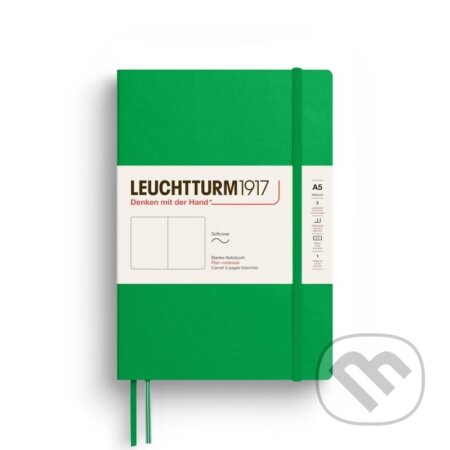 Leuchtturm1917 Zápisník Spring Leaf Softcover A5 čistý