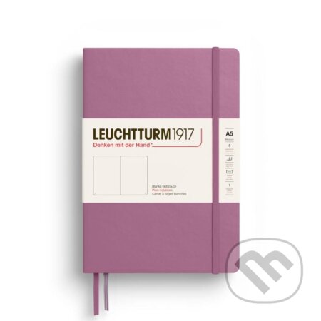 Leuchtturm1917 Zápisník Dusty Rose Medium A5 čistý