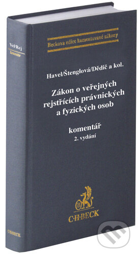 Kniha: Zákon o veřejných rejstřících právnických a fyzických osob (Bohumil Havel, Ivana Štenglová a Jan Dědič)