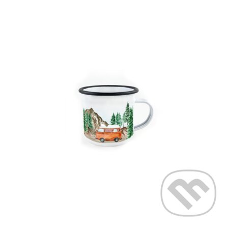 Mini Smaltovaný hrnček Van
