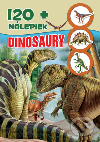 120+ dinosaury - kniha z kategorie Samolepky