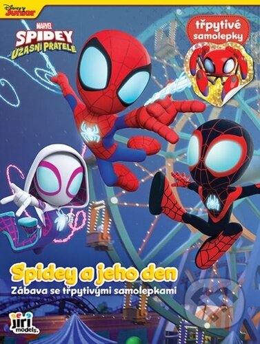 Kniha: Zábava se třpytivými samolepkami Spidey (Jiří Models)