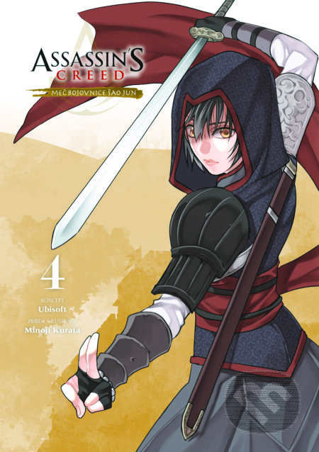 E-kniha: Assassin's Creed: Meč bojovnice Šao Jun 4 (Minoji Kurata)