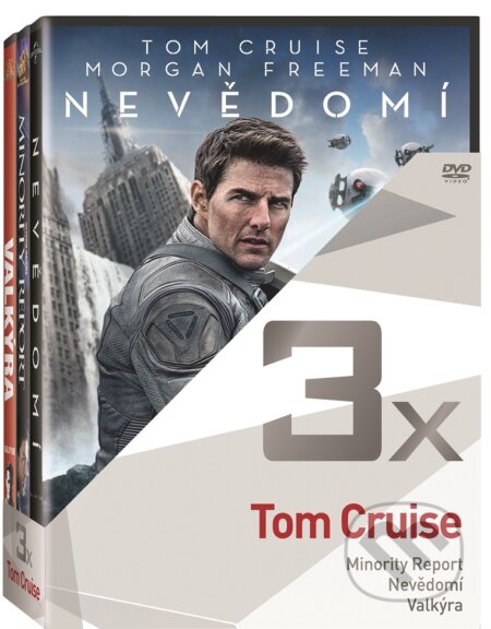 Tom Cruise (Kolekce 3 DVD) - Steven Spielberg, Joseph Kosinski, Bryan Singer, Bonton Film, 2016