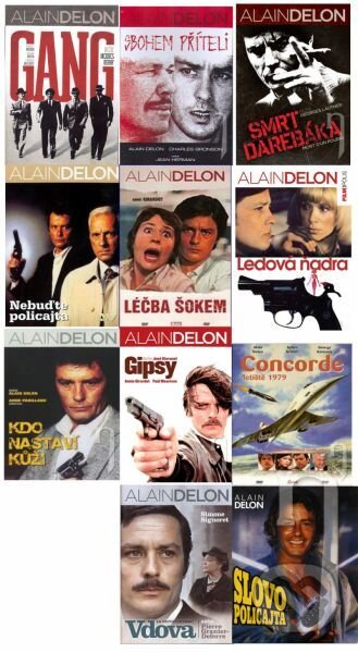 Alain Delon (Kolekce 11 DVD), 