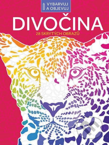 Vybarvuj a objevuj Divočina (28 skrytých obrázků) - Max Jackson - kniha z kategorie Omalovánky