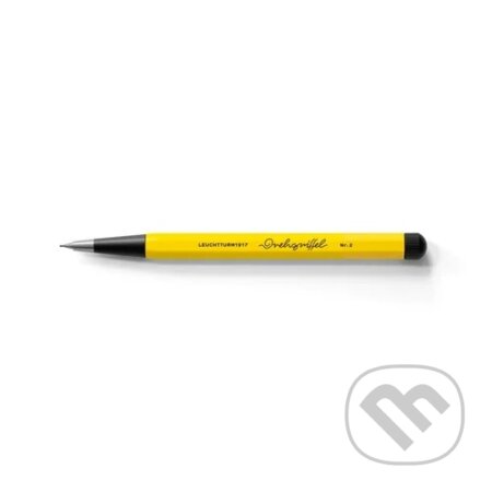 Drehgriffel Nr. 2 Lemon/Black Bauhaus Edition Mechanical pencil