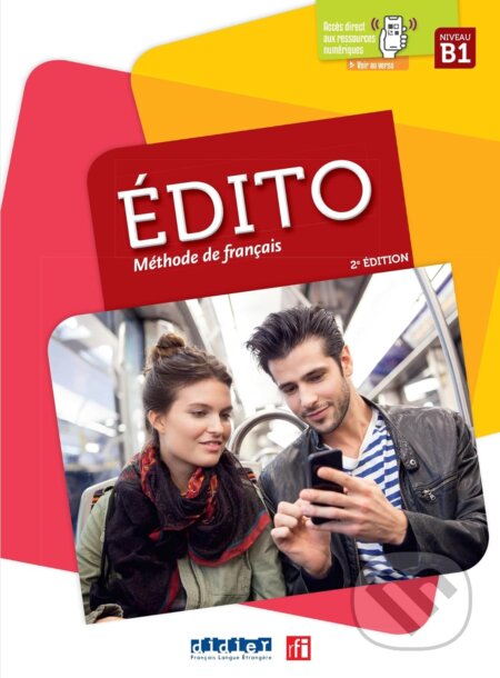 Kniha: Édito B1 - édition 2015-2018 - Livre + didierfle.app (Didier)