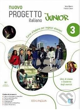 Livro - Nuovo Progetto Italiano Junior 3 (B1) - kniha z kategorie Jazykové učebnice a slovníky