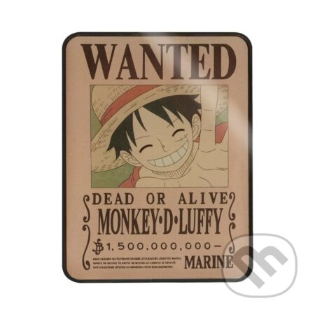 Magnetka One Piece - Wanted Luffy