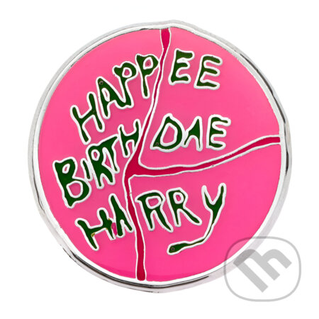 Odznak Harry Potter - Happee Birthdae Harry (Carat Shop)