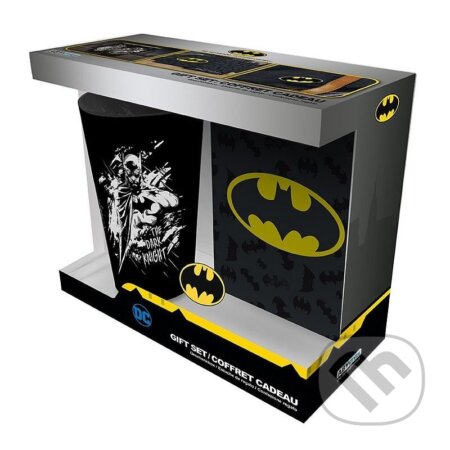 Darčeková sada Batman - Pohár, zápisník, odznak