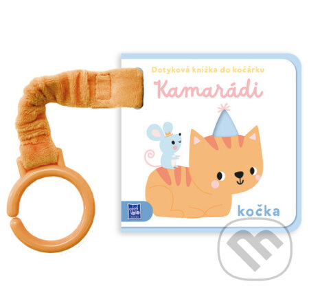 Kniha: Dotyková knížka do kočárku Kamarádi (YoYo Books)