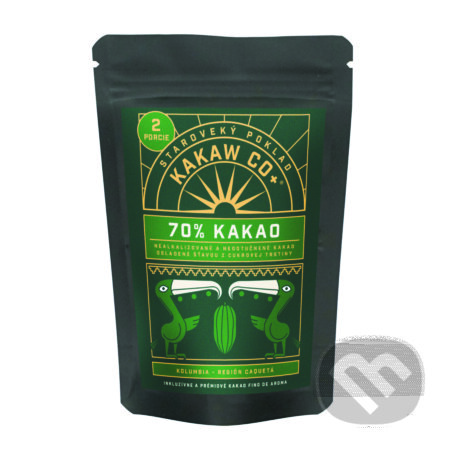 Kávy a čaje: 70% Kakao - Kolumbia Caquetá (Kakaw Co+)