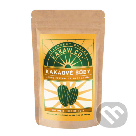 Jemne pražené kakaové bôby - Kolumbia Meta (30 g)