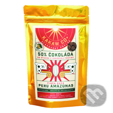 Kávy a čaje: 50% čokoláda - Peru Amazonas (Kakaw Co+)