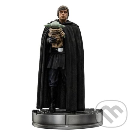 Figúrka Star Wars: The Mandalorian - Luke Skywalker and Grogu Art Scale 1/10 ()