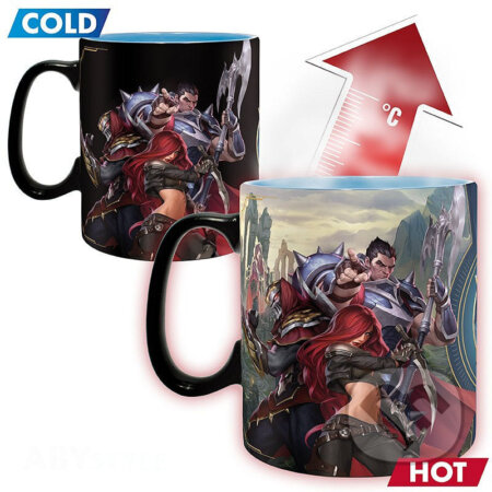 Hrnek League of Legends - Group 460 ml (teplem měnící motiv)