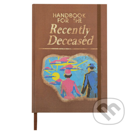 Zápisník Beetlejuice - Handbook for the Recently Deceased (Cinereplicas)