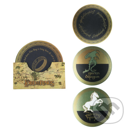 Podtácky Pán prsteňov (4 ks)