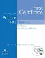 Practice Tests Plus FCE - Students Book with Key/CD-ROM Pack (Kenny, N - Nick Kenny, Pearson, 2007