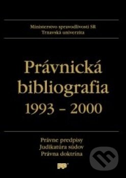 Právnická bibliografia 1993 – 2000, Eurokódex, 2000