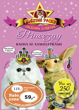Hvězdné packy – Princezny - Kniha se samolepkami, Svojtka&Co., 2013