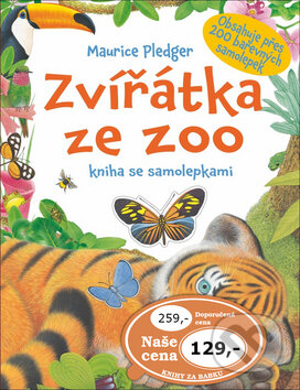 Zvířátka ze ZOO - kniha se samolepkami - Maurice Pledger, Svojtka&Co., 2013