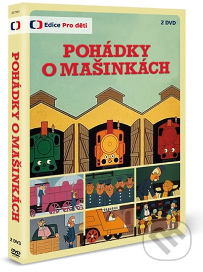 Pohádky o mašinkách (Kolekce 2 DVD), Česká televize, 2014