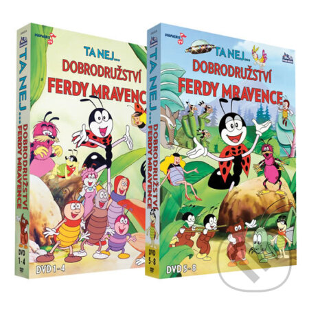 Dobrodružství Ferdy mravence (Kolekce 8 DVD), Manic D, 2015
