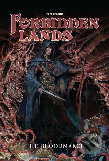 Kniha: Forbidden Lands - The Bloodmarch (Free League Publishing)