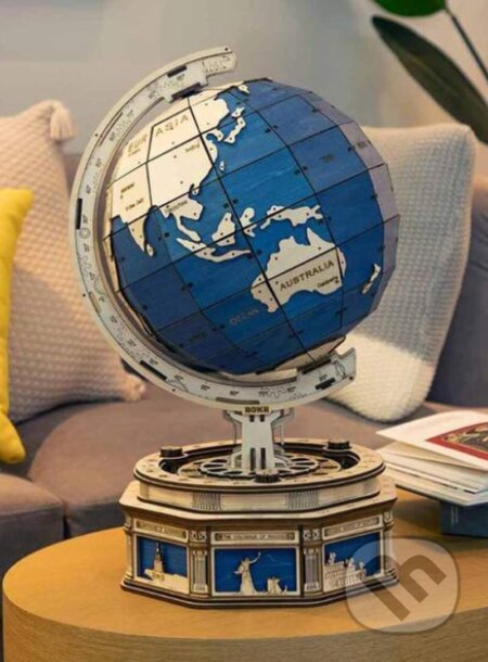 NiXiM Dřevěné 3D puzzle/Globus – mechanický - puzzle z kategorie 3D puzzle