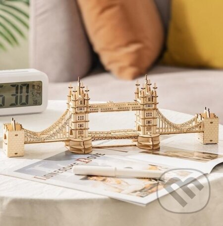 NiXiM LED 3D puzzle/Tower Bridge s osvětlením “Night Edition” - puzzle z kategorie 3D puzzle