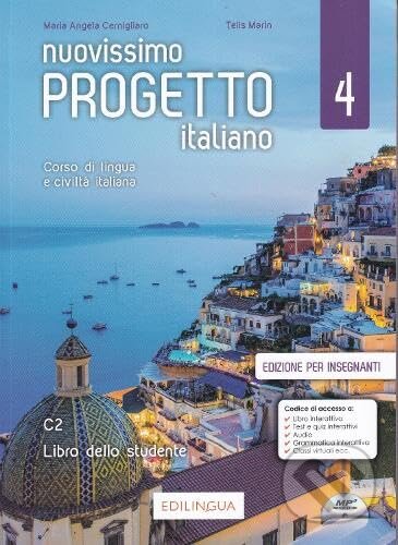 Nuovissimo Progetto Italiano: Edizione per insegnanti. Libro dello studente + CD - kniha z kategorie Jazykové učebnice a slovníky