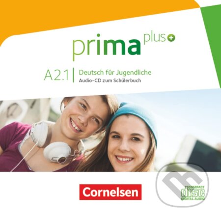 Prima plus: Audio-CD zum Schulerbuch A2.1 - audiokniha z kategorie Jazykové učebnice a slovníky