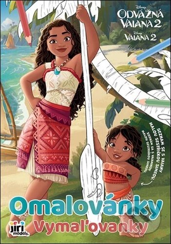 Kniha: Omalovánky Vaiana 2 (Jiří Models)