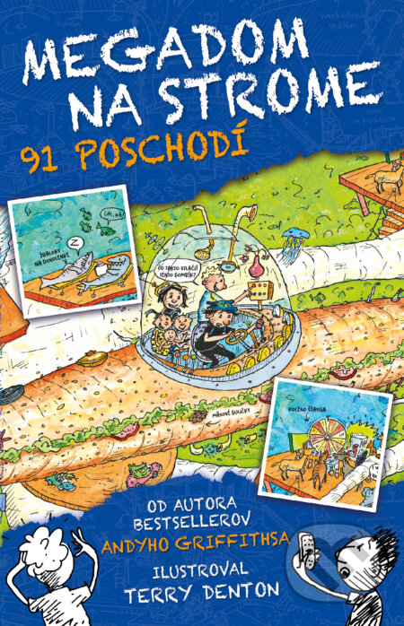 Kniha: Megadom na strome. 91 poschodí (Andy Griffiths)