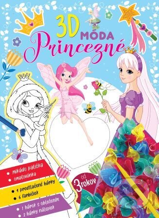 Kniha: Princezné 3D móda (Foni book)